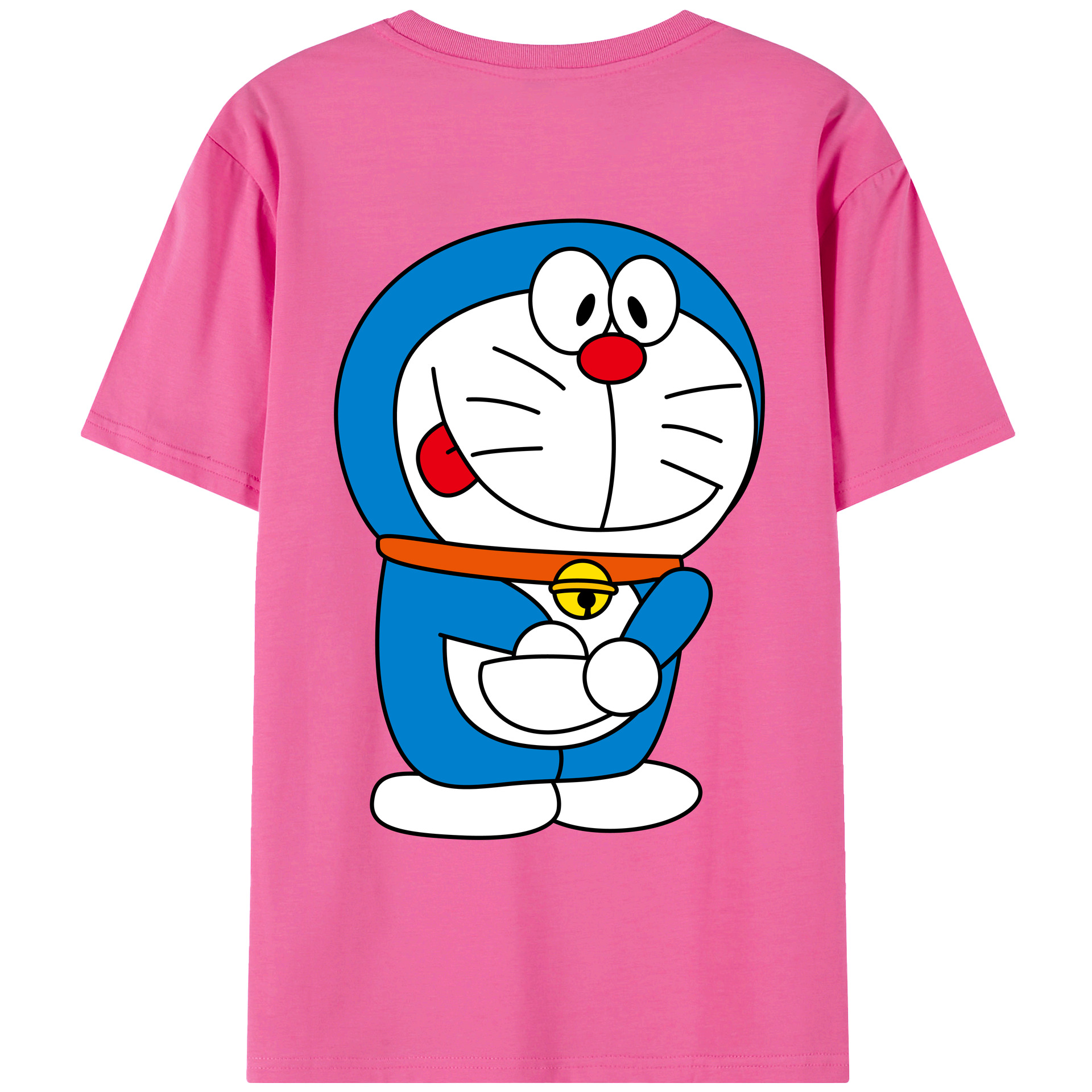 （画像用） ドラえもん Doraemon レディース半袖Tシャツ(バックプリント)